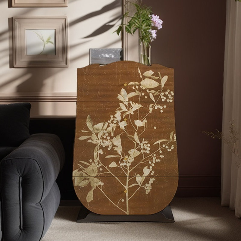 Commode décorative à quatre tiroirs pour le salon