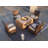 4 - Person Patio Conversation Set with Cushions