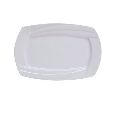 Yanco Miami Chinaware Rectangular Plate