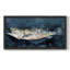 «Hungry Fish I», peinture sur toile à cadre unique-853402683