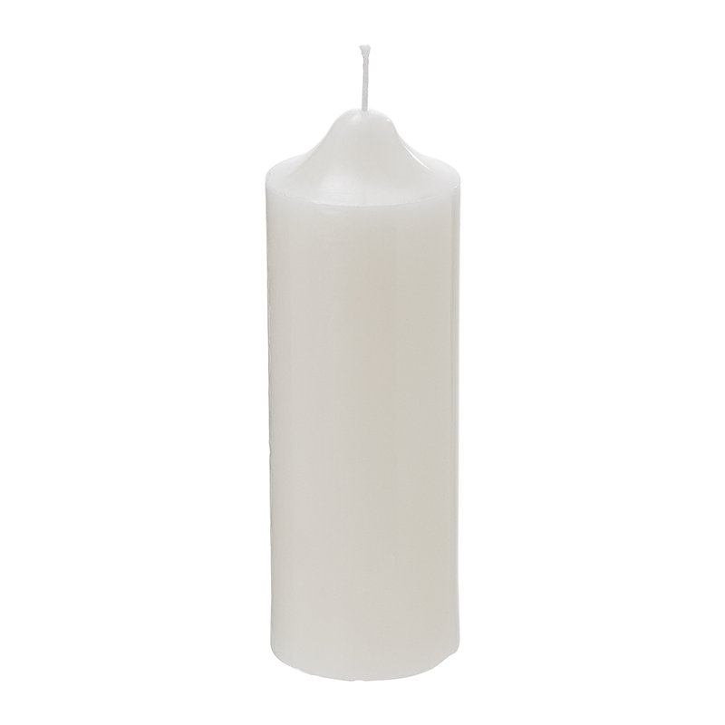 Unscented Pillar Candle