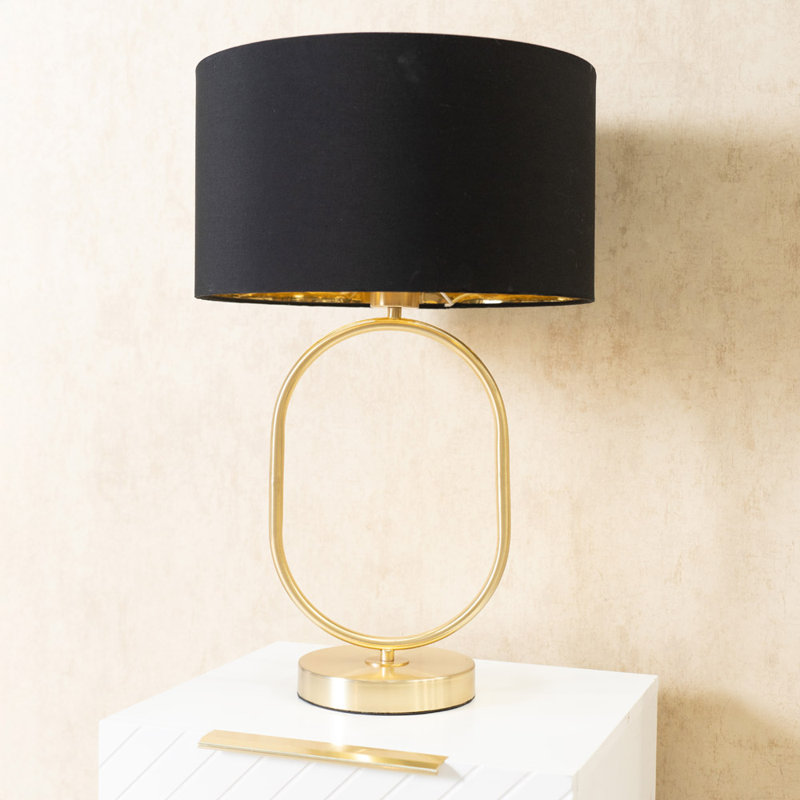 Alechandre Metal Table Lamp, Yes, Cream