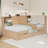 L-shaped Daybed Corner Bed Under-bed Drawers with Storage Bookcase-1741460035-1741460032