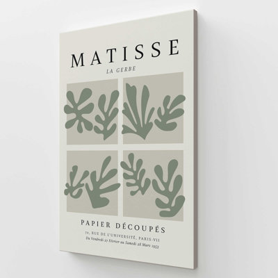 Matisse's La Gerbe Quartet en vert