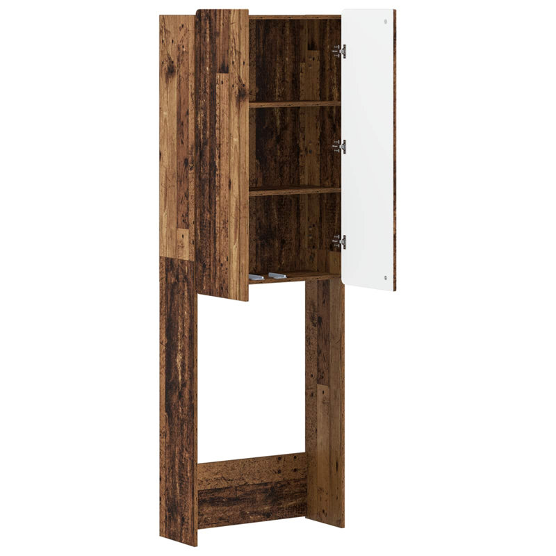 Bathroom Storage, Old Wood