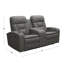 Causeuse inclinable à accoudoirs arrondis 76 po Emellie