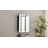 16" W x 24" H Fruzsina Modern Iron Framed Surface/Recessed Mount Medicine Cabinet with Mirror, Adjustable Glass Shelves, Dimmable Lighting, Anti-Fog and Memory Function for Makeup, Shaving or Bathroom Vanity Storage-31414135-22746031-62547704