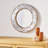 MANGO WOOD / FITTED ROUND MIRROR