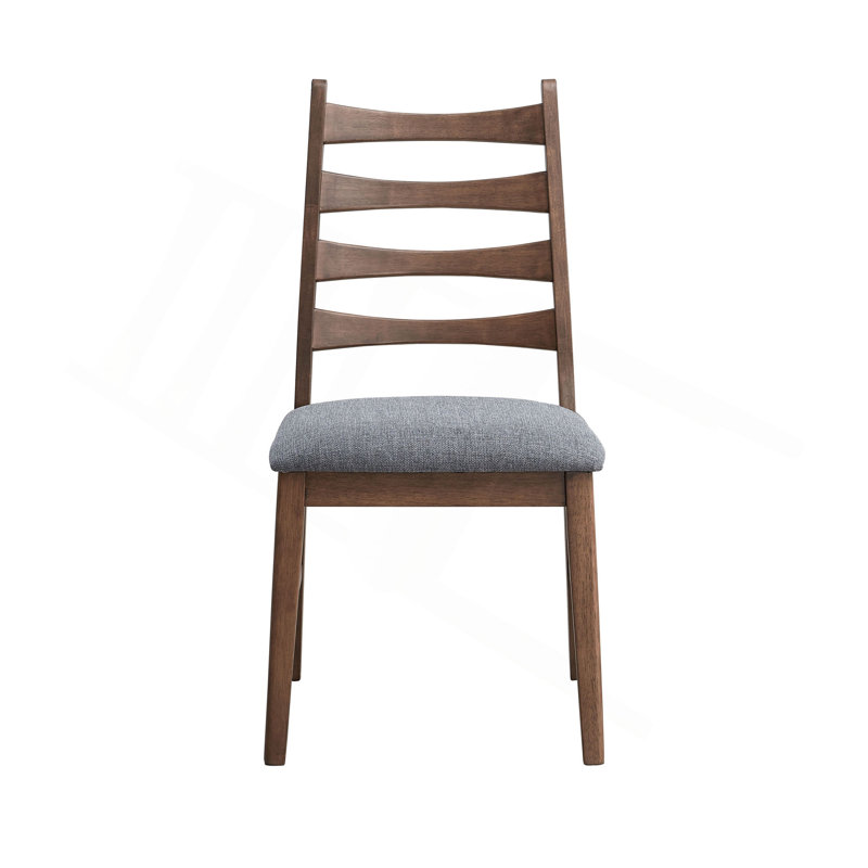Ensemble de 2 chaises d'appoint Mayah, Gris foncé