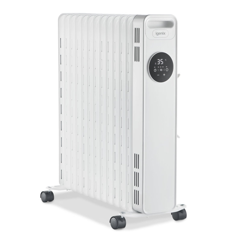 Igenix 2500W Digital Oil filled Radiator, White