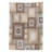 Geometric Tablecloth, Various Cubic And Square Form Pattern Design Vintage Style Retro Graphic Print, Rectangular Table Cover For Dining Room Kitchen Decor, 60" X 84", Brown Cream-509935976