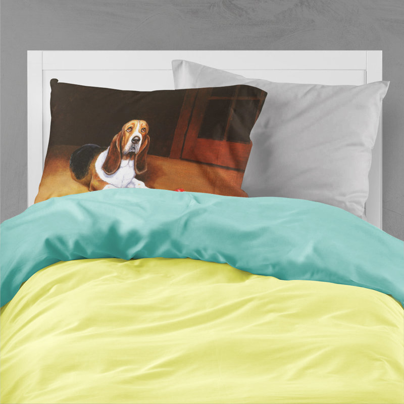 Basset And Shoe Microfiber