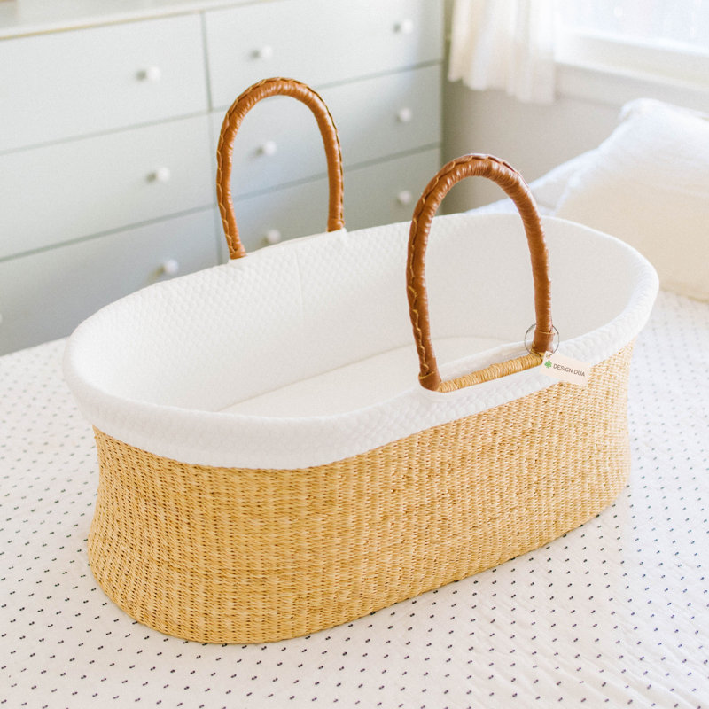 Moses Baskets Moses Basket with Bedding with Mattress