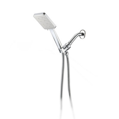 Chrome high pressure multi function with hand held shower faucet