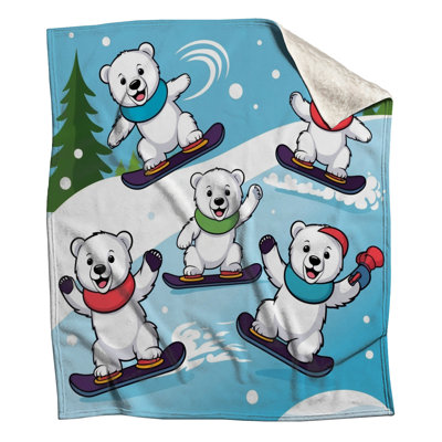 Couvertures de planche à neige polaires Bears