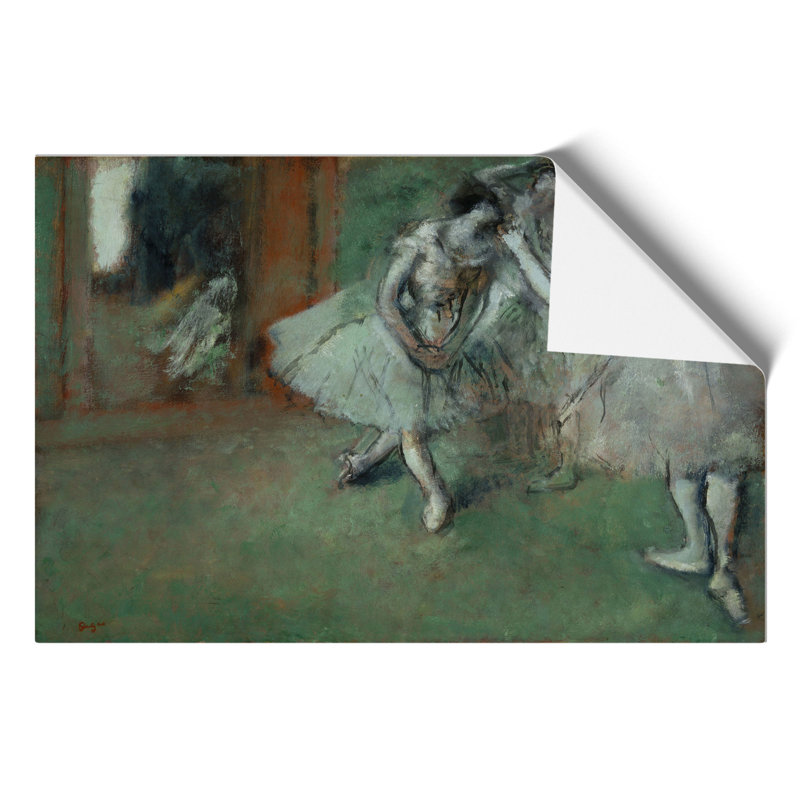 Group of Ballet Ballerina Dancers by Edgar Degas - Frameless Print, 42cm H x 59cm W x 0.1cm D