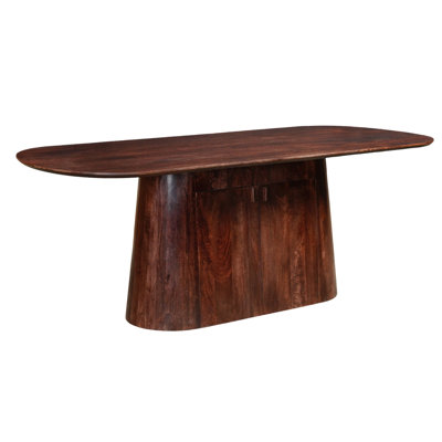 Solid Wood Base Dining Table