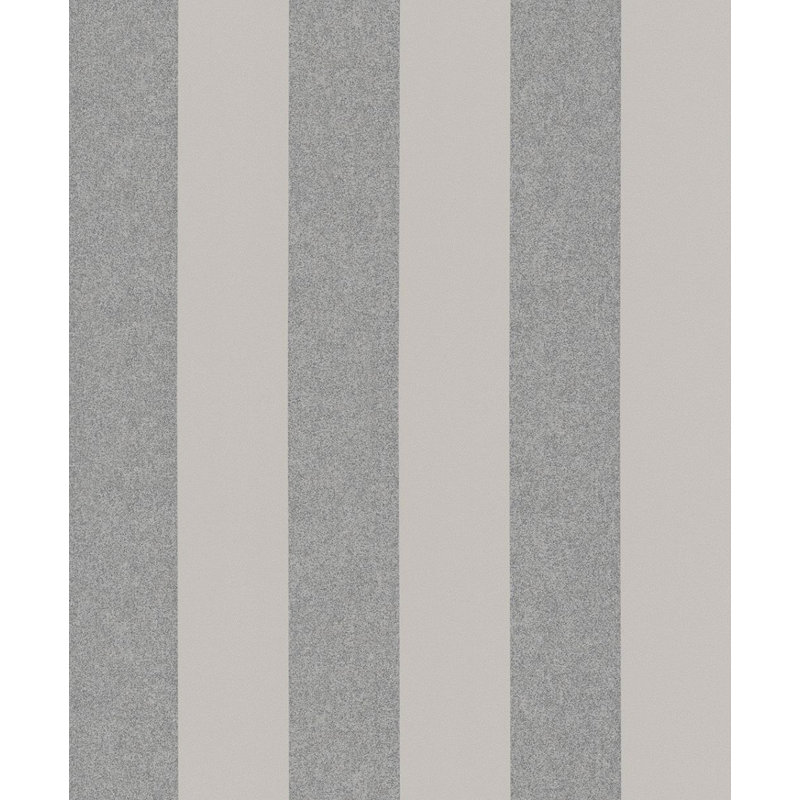 Rouleau de papier peint texturé L 33 pi x l 21 po Elissavet, Beige/gris