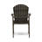 Outdoor Weather Resistant Acacia Wood Adirondack Dining Chairs (Set Of 2)-129423834
