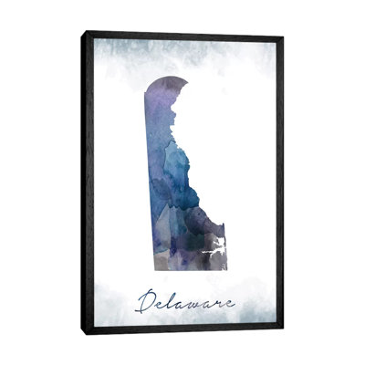 Delaware State Bluish - Print on Canvas