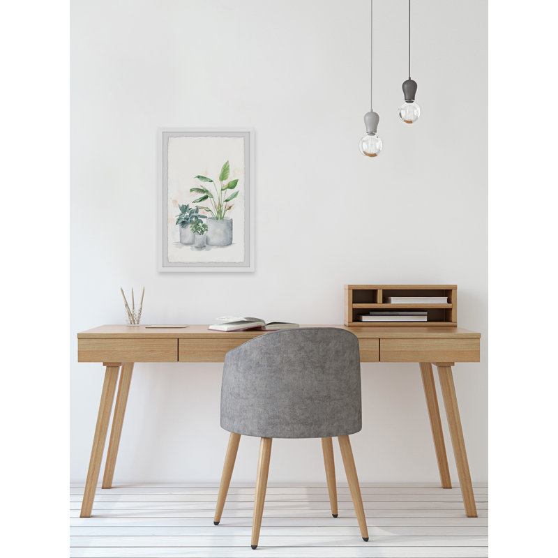 «Blooming Houseplants II», reproduction encadrée, H 24 po x l 16 po x P 1,5 po
