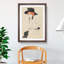 Portrait of a Woman Vol.2 by Egon Schiele - Framed Print-62759680-62759684