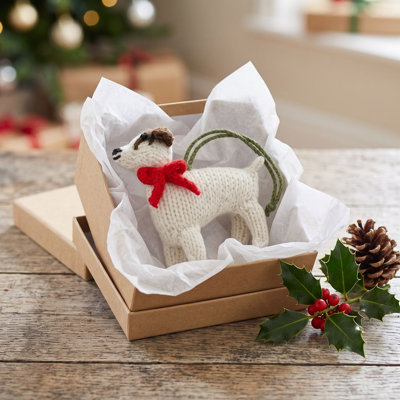 Ornement de Noël Jack Russell