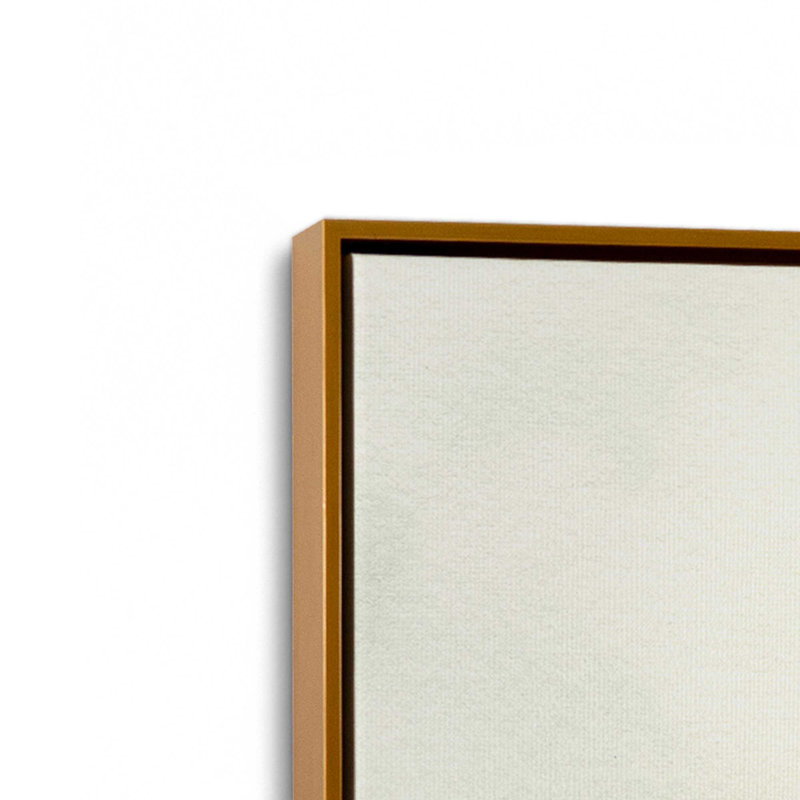 Muted Forest Shadows Set of 2 Canvas Prints in a White Frame, 48" x 32", Cadre américain en érable flottant