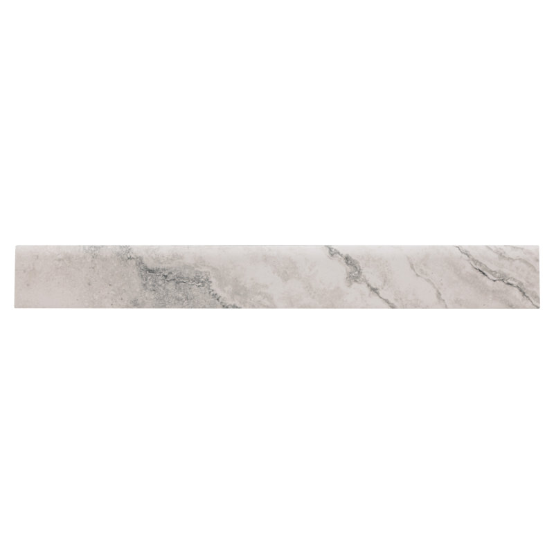 Carreau de céramique bullnose mat 3 po x 24 po Napa Royce Verdin