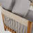 27.5" W Outdoor Patio Club Chair With Removable Cushions-2031100914