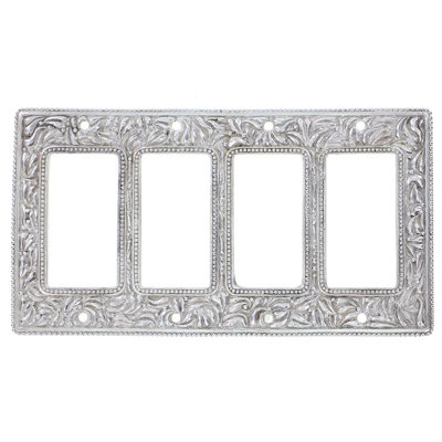 San Michele Patterned 4 - Gang Rocker Wall Plate