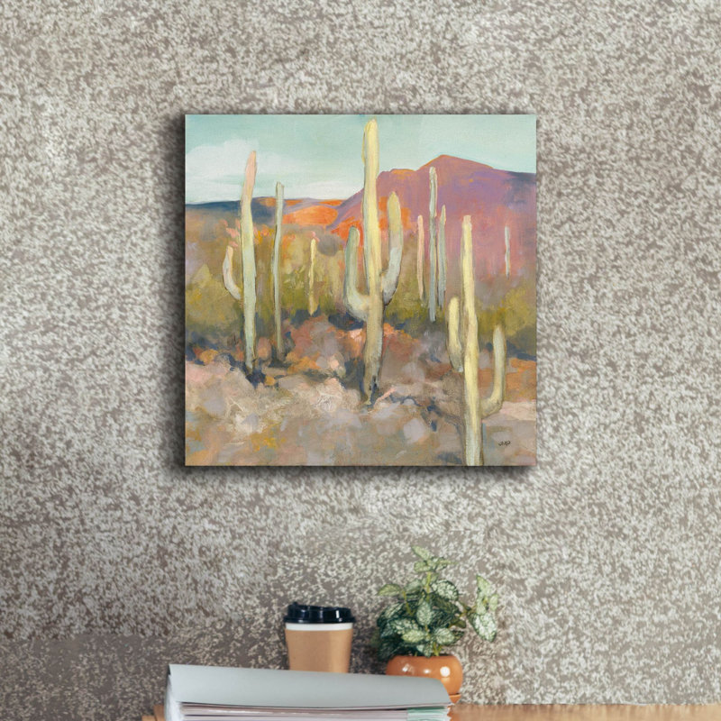 «Union Desert» par Julia Purinton, Union Rustic, H 18 po x l 18 po x P 0,75 po