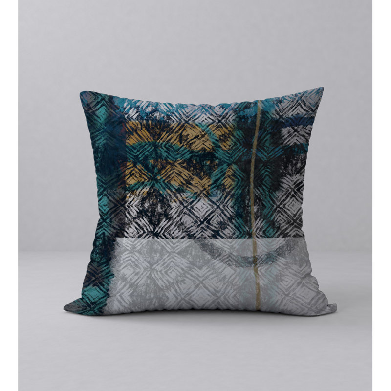 Housse d’oreiller carrée notes cool, 24 po x 24 po
