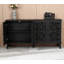 Buffet antique 60 "avec sculptures florales-628464378