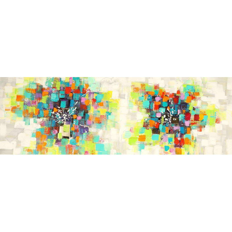 «Flowers Made Of Squares» sur