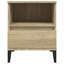 Mervel Manufactured Wood Bedside Table-1132773894-1081786331