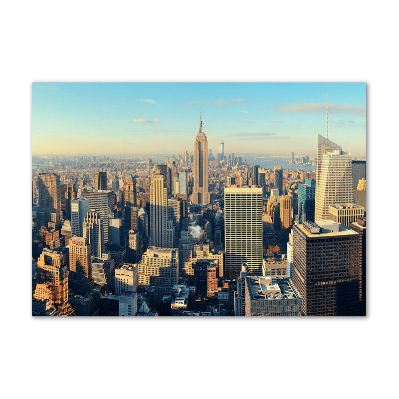 Skyscrapers - Wrapped Canvas Print