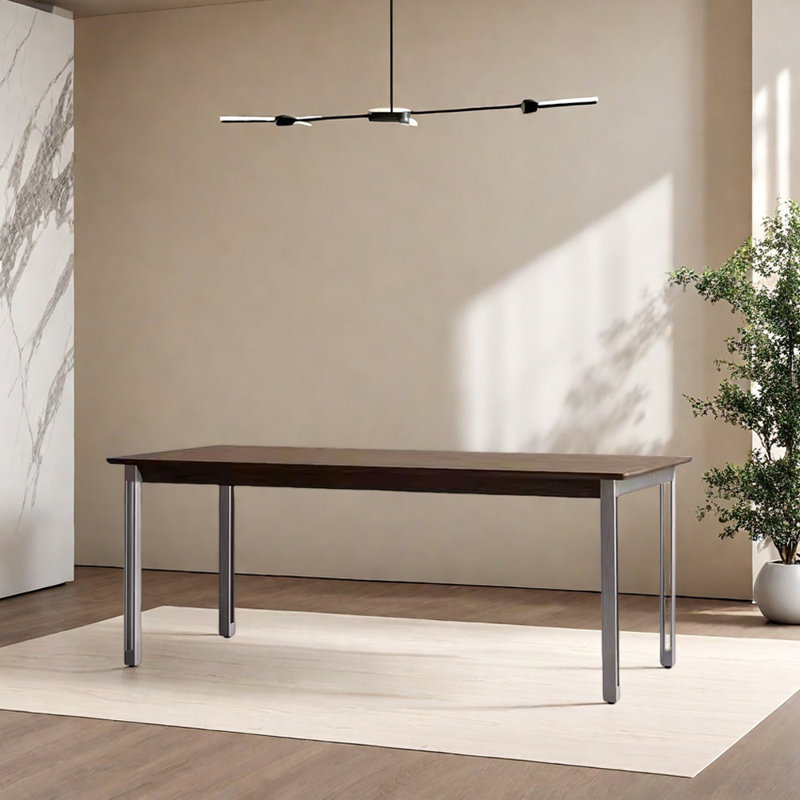 Table rectangulaire Light Luxury, H 29,92 po x L 70,86 po x l 35,43 po