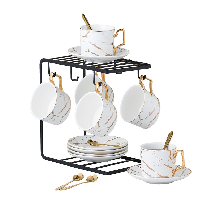Ceramic / Porcelain Coffee Cup, White