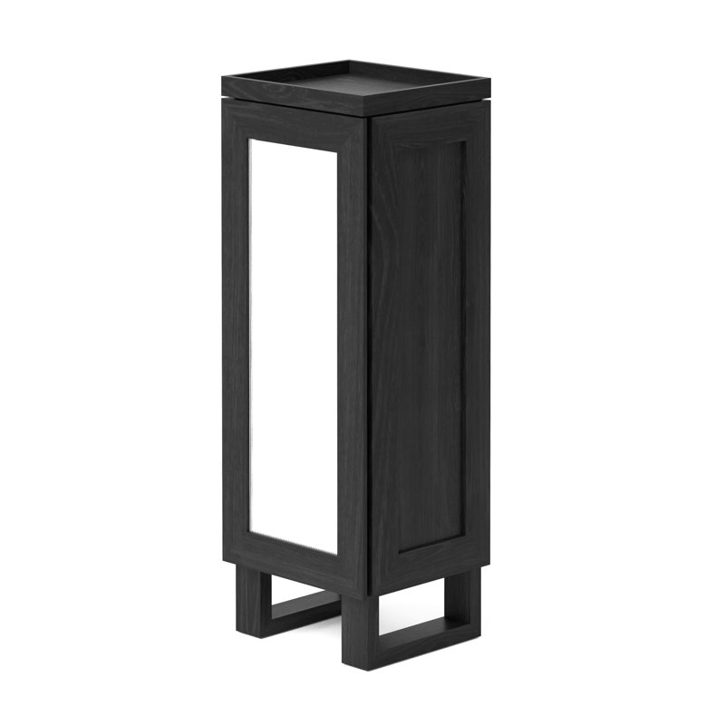 Mezza Freestanding Bathroom Cabinet, Dark Oak