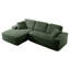 93.7 " Corduroy Sofa-1786222151
