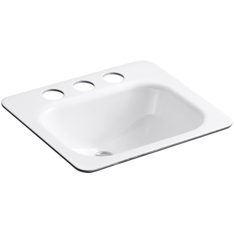 Tahoe Metal Rectangular Undermount Bathroom Sink with Overflow
