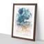Blacks Beach In San Diego Watercolour - Picture Frame Graphic Art-56923250-56923251