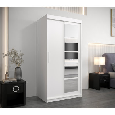 Aaisha 2 Door Manufactured Wood Wardrobe