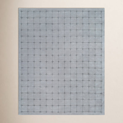 Mallory Handmade Wool Gray Rug