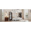 Lit escamotable Murphy avec placard, tiroirs et table