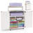 24.4'' x 14.8'' Crafting Storage Cabinet with Wheels