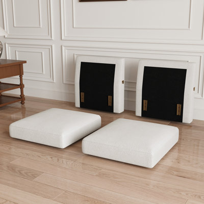 Chenille Backrest And Seat Cushion