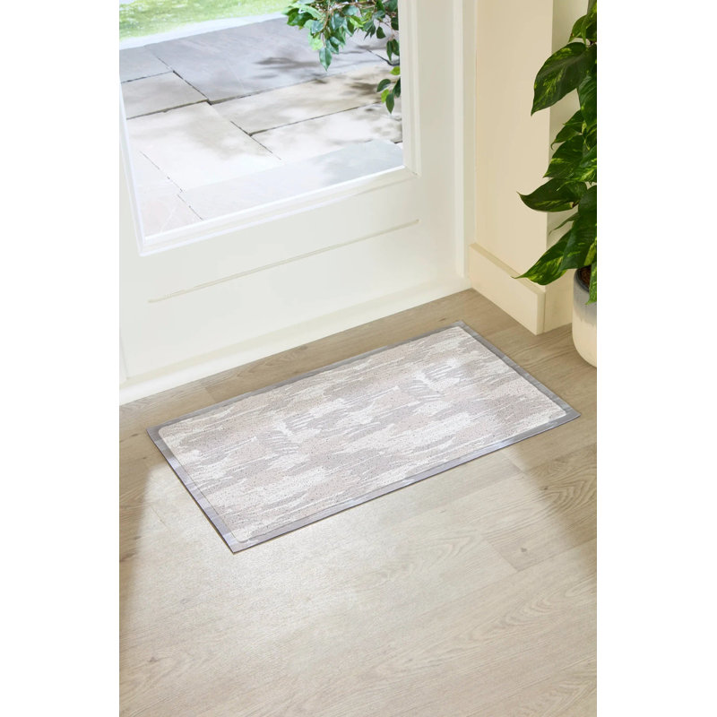 Non-Slip Abstract Doormat
