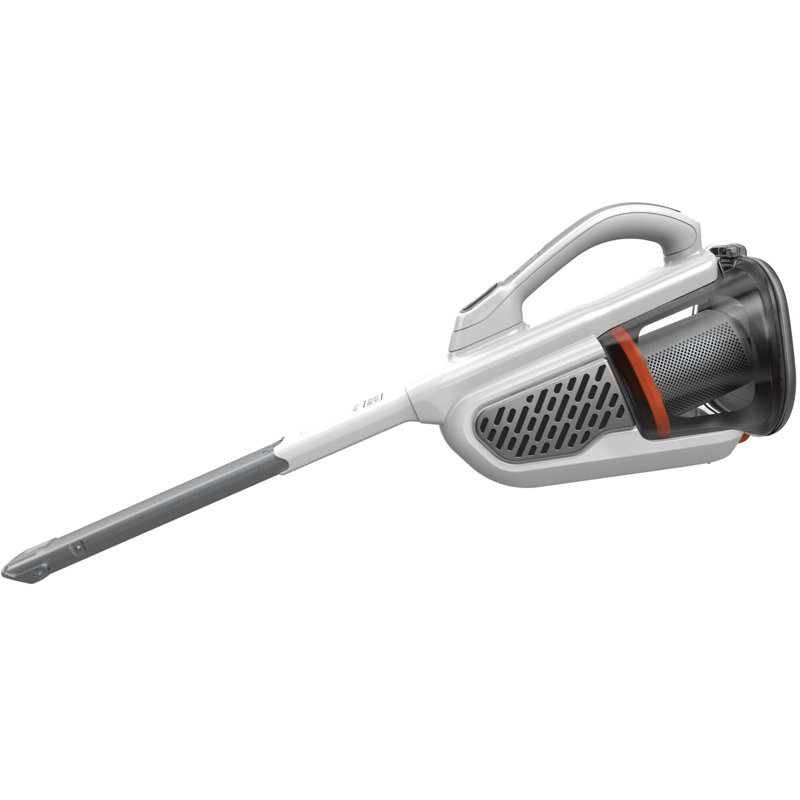 Aspirateur à main sans fil NOIR + DÉCKER poussièrebuster®, sans fil, AdvancedClean + ™, blanc